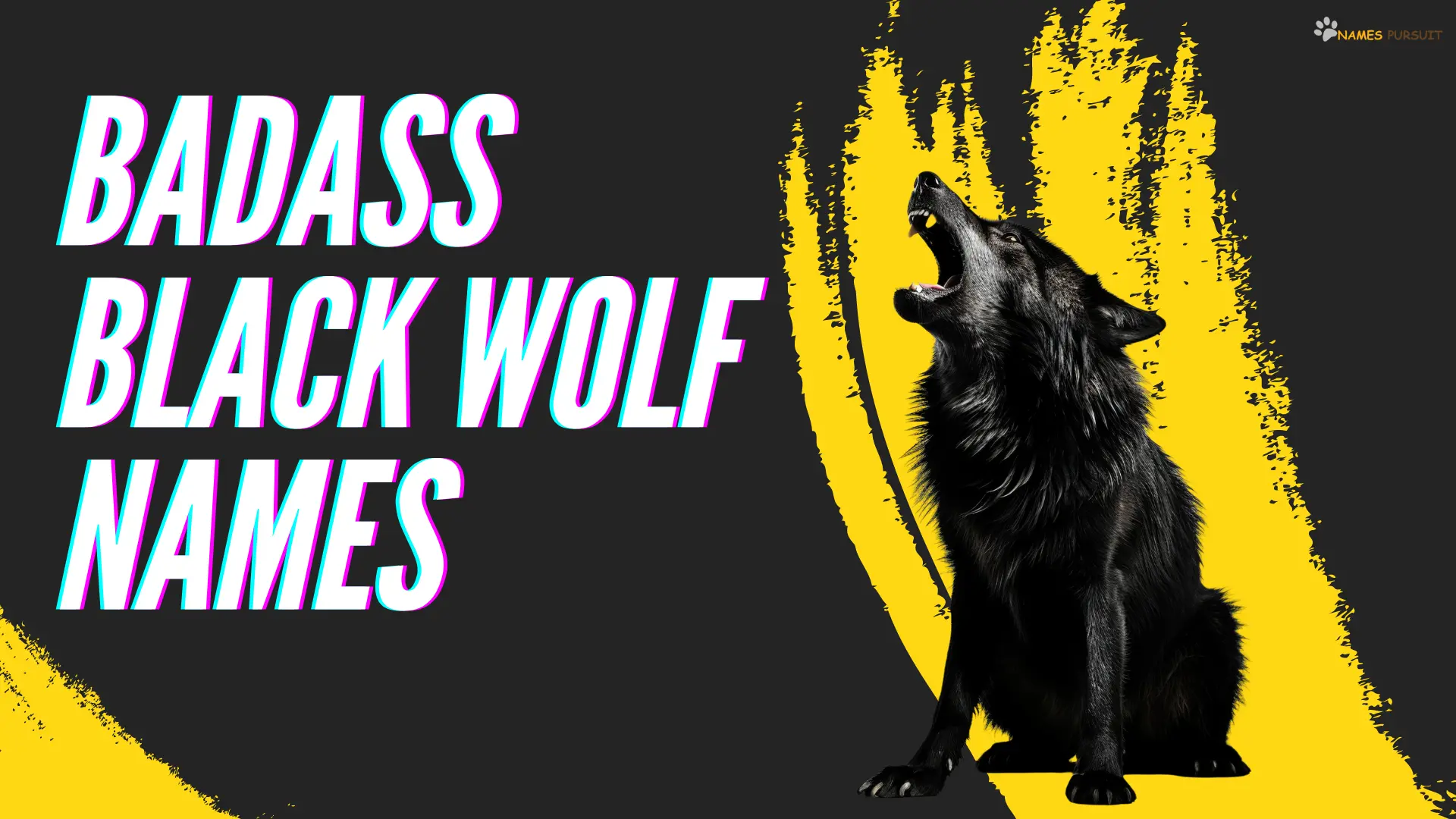 black wolf names